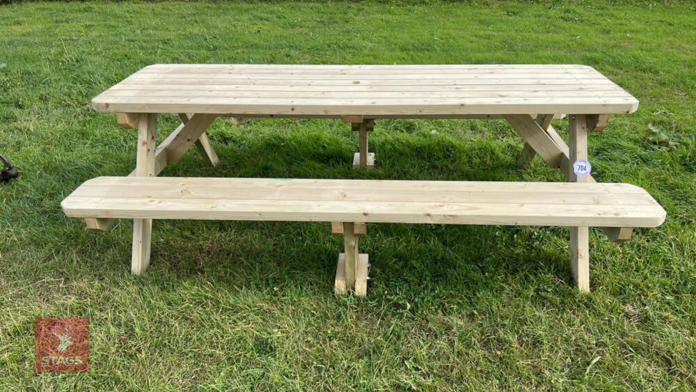 LARGE PICNIC TABLE