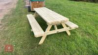 LARGE PICNIC TABLE - 2