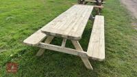 LARGE PICNIC TABLE - 3