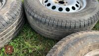 4 GOODYEAR 255/65 R17 WHEELS & TYRES - 4