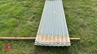 20 X 7' SHEETS OF CORRUGATED TIN - 2