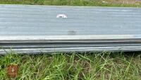 20 X 7' SHEETS OF CORRUGATED TIN - 5