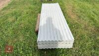 27 X 8' FIBRE CEMENT ROOF SHEETS - 2