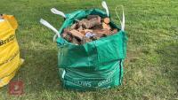 DUMPY BAG SEASONED HARDWOOD LOGS