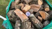 DUMPY BAG SEASONED HARDWOOD LOGS - 2