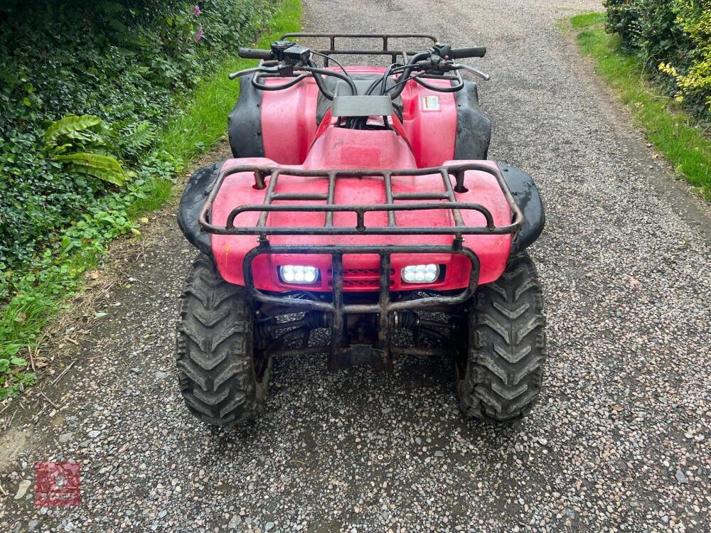 HONDA BIG RED TRX 300 4WD QUAD BIKE