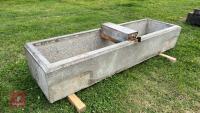 7'6'' CONCRETE WATER TROUGH