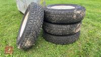 4 NEW LAND ROVER WHEELS & TYRES - 6