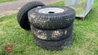 4 NEW LAND ROVER WHEELS & TYRES - 7