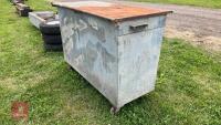 GALVANISED FEED BIN - 7