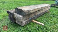 5 RAILWAY SLEEPERS - 2