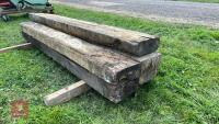 5 RAILWAY SLEEPERS - 4