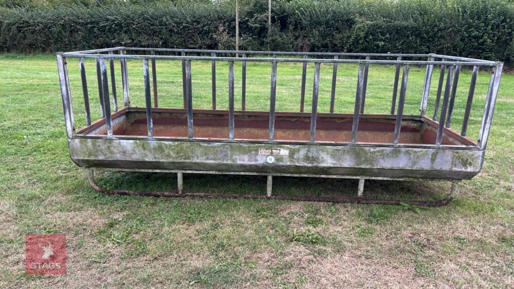 BATEMAN 3.8M X 1.4M FEED TROUGH