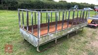 BATEMAN 3.8M X 1.4M FEED TROUGH - 2