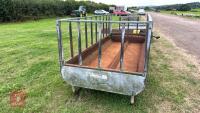 BATEMAN 3.8M X 1.4M FEED TROUGH - 3