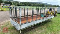 BATEMAN 3.8M X 1.4M FEED TROUGH - 6