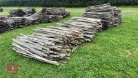 14 ROLLS OF CHESTNUT FENCING