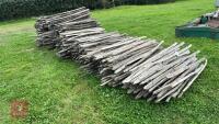 14 ROLLS OF CHESTNUT FENCING - 4