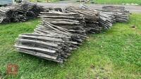 16 ROLLS OF CHESTNUT FENCING - 8