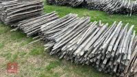 14 ROLLS OF CHESTNUT FENCING - 10