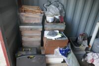 CONTENTS OF 20' X 8' SHIPPING CONTAINER - 22