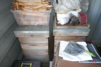 CONTENTS OF 20' X 8' SHIPPING CONTAINER - 25