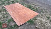 2 X 8' X 4' HARDWOOD PLY SHEETS - 4