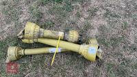 3 PTO SHAFTS - 6