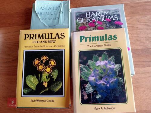 4 ASSORTED PLANT BOOKS