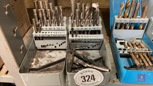 2 BOXES OF DRILL BITS