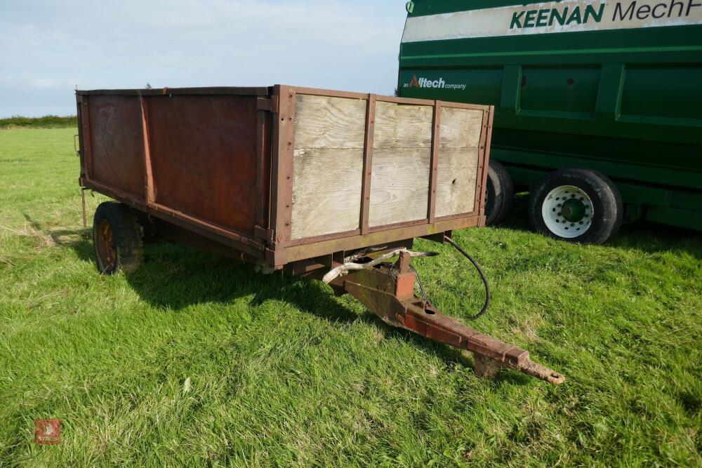 SINGLE AXLE TIPPING TRAILER