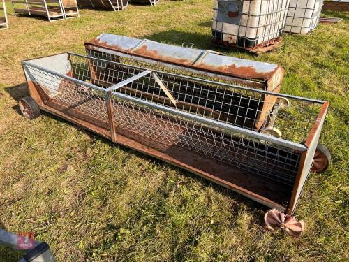 10' HAY RACK & 8' CREEP FEEDER (123)