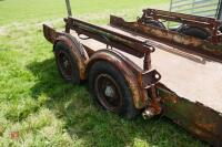 TWIN AXLE 10' 9'' PLANT TRAILER - 8