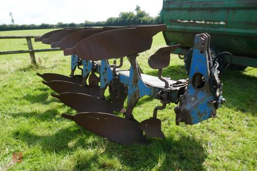 LEMKEN 4 FURROW REVERSIBLE PLOUGH (S/R)