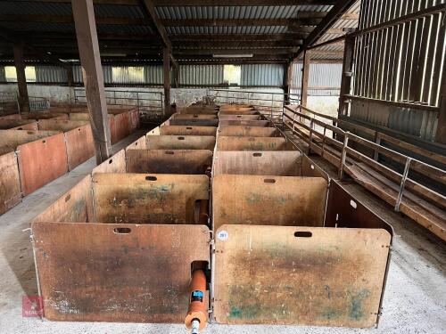 18 SHEARWELL 4' X 4' LAMBING PENS (201)