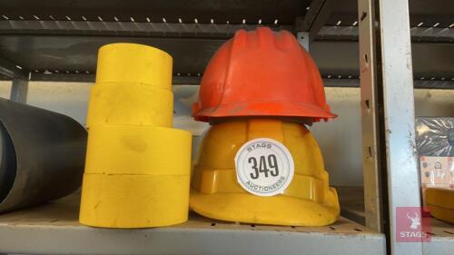 2 HARD HATS AND DUCT TAPE