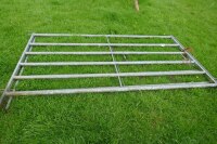 2 IAE 8' GALVANISED CATTLE HURDLES