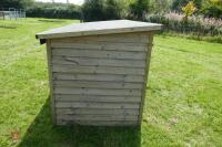 LARGE TIMBER STORAGE SHED - 9