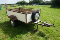 SINGLE AXLE CAR TRAILER