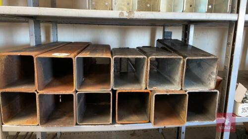 12 SECTIONS OF BOX IRON