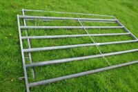 2 IAE 8' GALVANISED CATTLE HURDLES