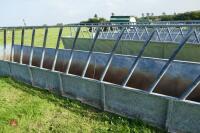 20' CATTLE FEED BARRIER AND TROUGH - 10