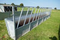 20' CATTLE FEED BARRIER AND TROUGH - 3