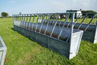 20' CATTLE FEED BARRIER AND TROUGH - 2