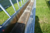 20' CATTLE FEED BARRIER AND TROUGH - 4