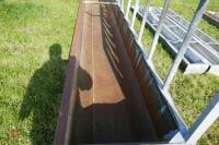 15' CATTLE FEED BARRIER AND TROUGH - 6