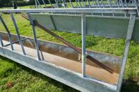 15' CATTLE FEED BARRIER AND TROUGH - 9