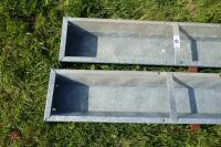 2 9' IAE GALV HOOK ON FEED TROUGHS (43) - 2