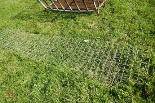 2 SHEETS OF 10' X 2' WIRE MESH