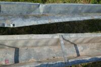 2 X 9' GALV GROUND FEED TROUGHS (58) - 5